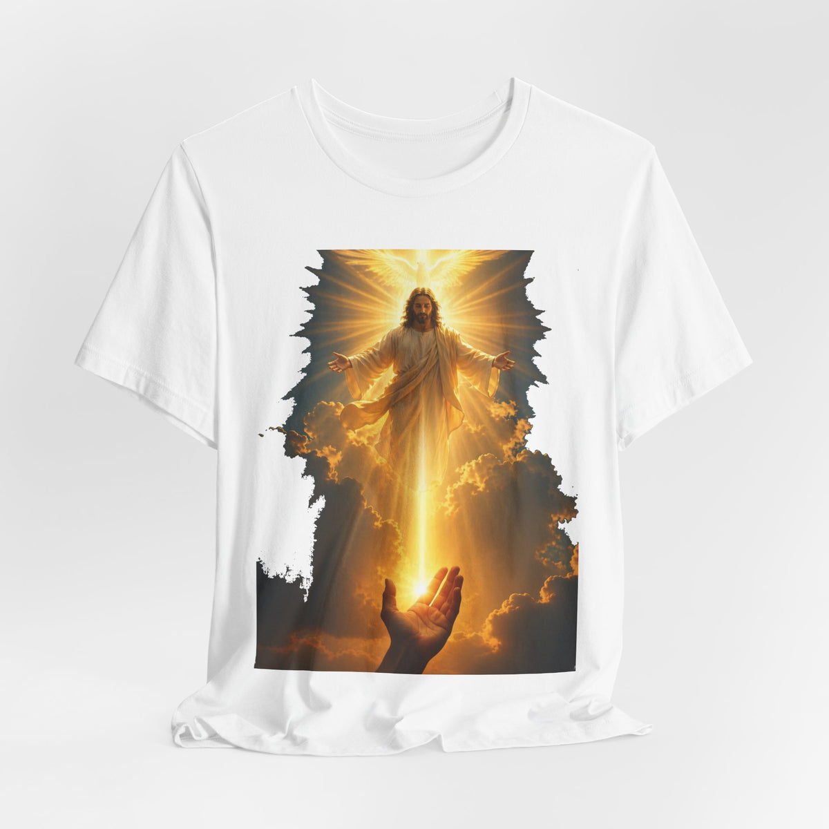 Jesus Ascension T-Shirt — Radiant Savior Graphic Tee