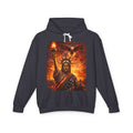 Statue of Liberty Flame Graphic Hoodie — Patriot Fire Art Sweatshirt