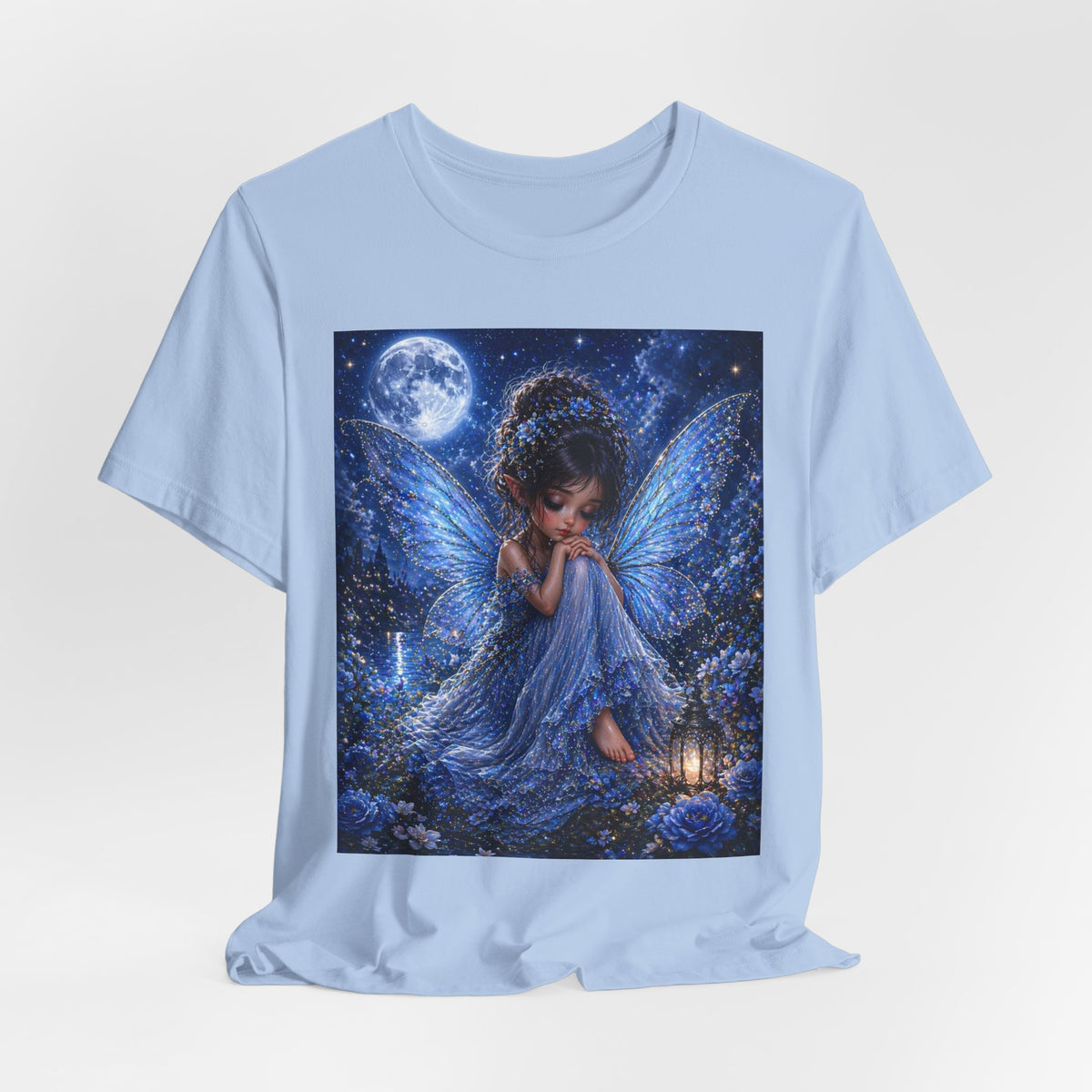 Blue Moon Fairy T-Shirt — Nighttime Fantasy Angel Tee