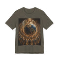 Angel Watching Over Earth T‑Shirt — Spiritual Guardian Globe Tee