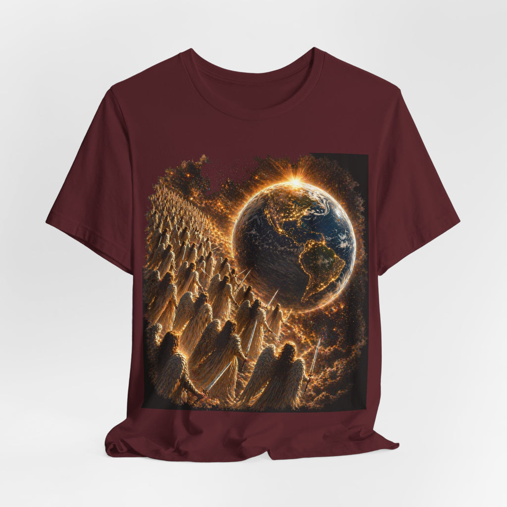 Angles coming back to Earth  Graphic Tee — To fight evil at the end of times!