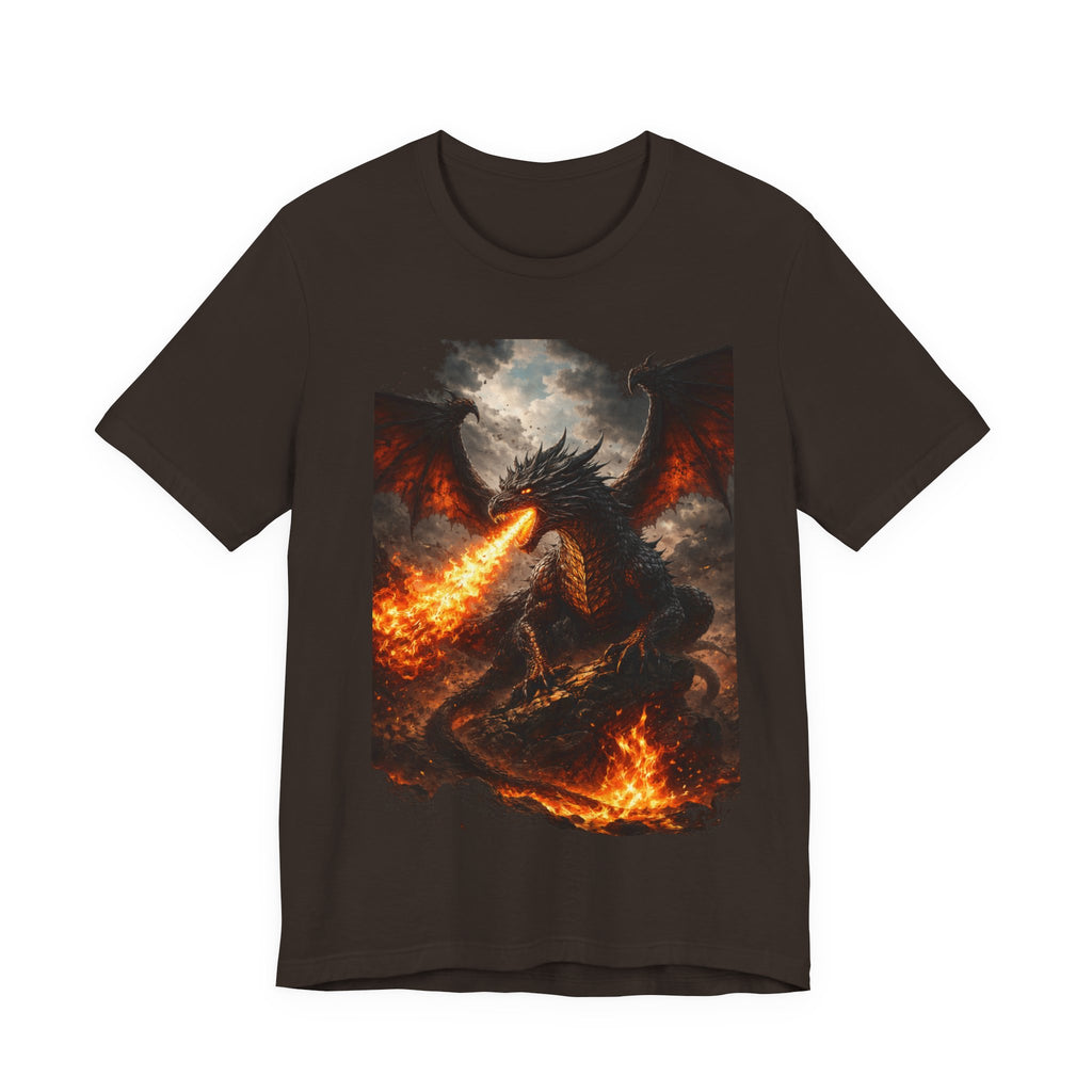 Dragon Fire T‑Shirt — Fiery Fantasy Graphic Tee