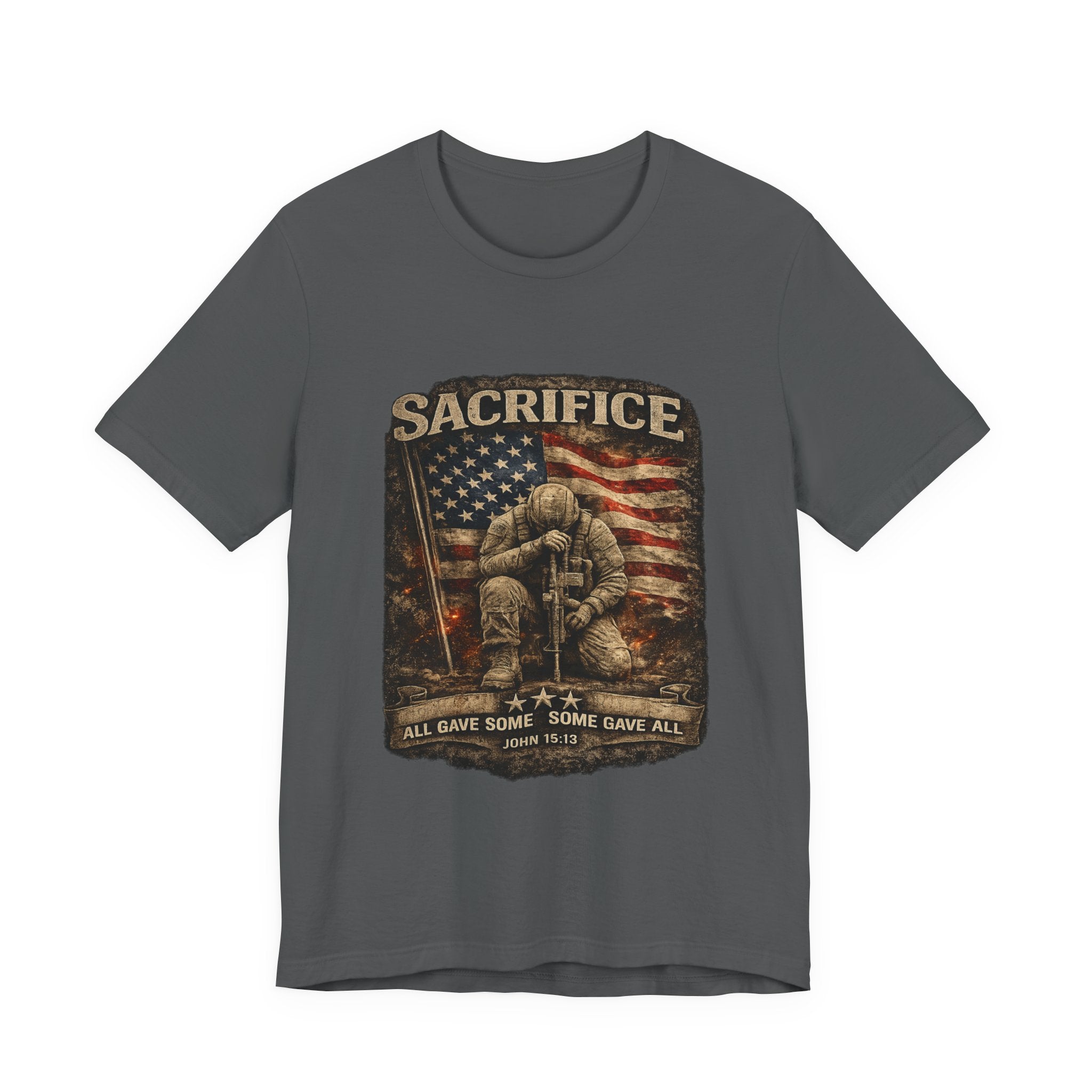 Veteran Sacrifice T-Shirt – 'All Gave Some, Some Gave All' Memorial Tee