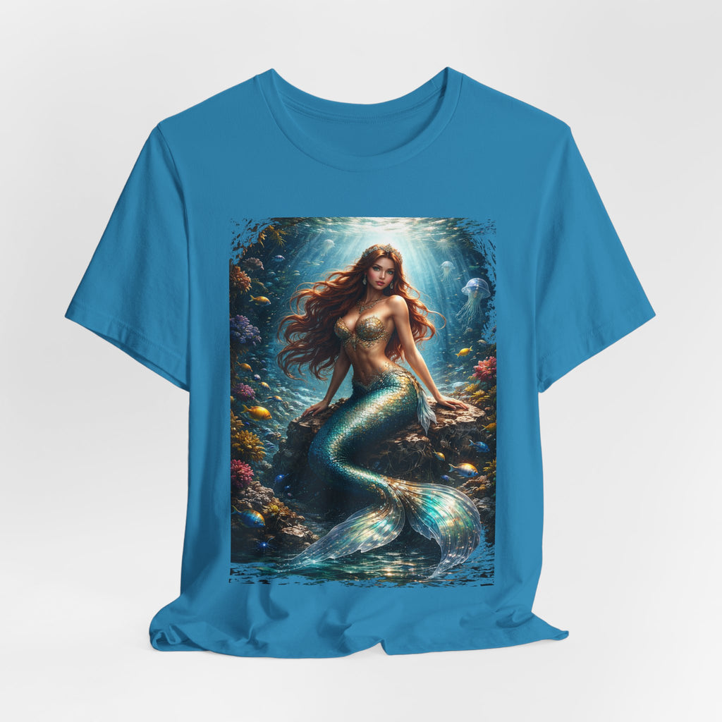 Mermaid Fantasy T-Shirt — Underwater Ocean Siren Graphic Tee