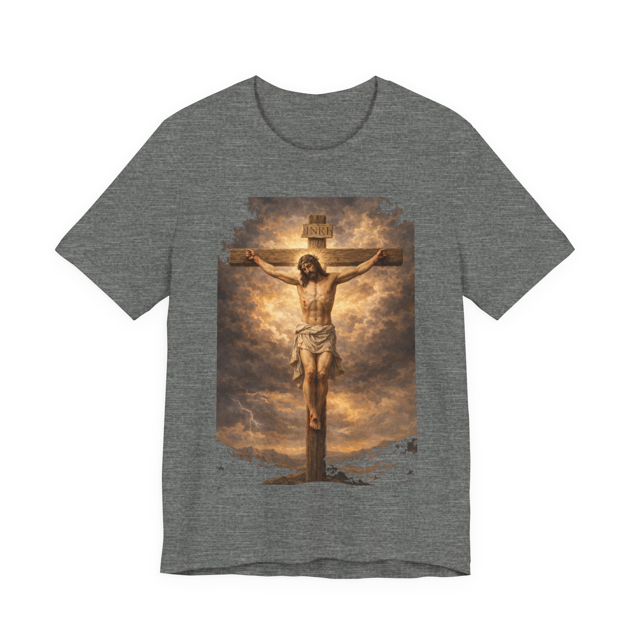 Crucifixion Jesus T‑Shirt — 3:16 Religious Christian Graphic Tee for Easter & Faith