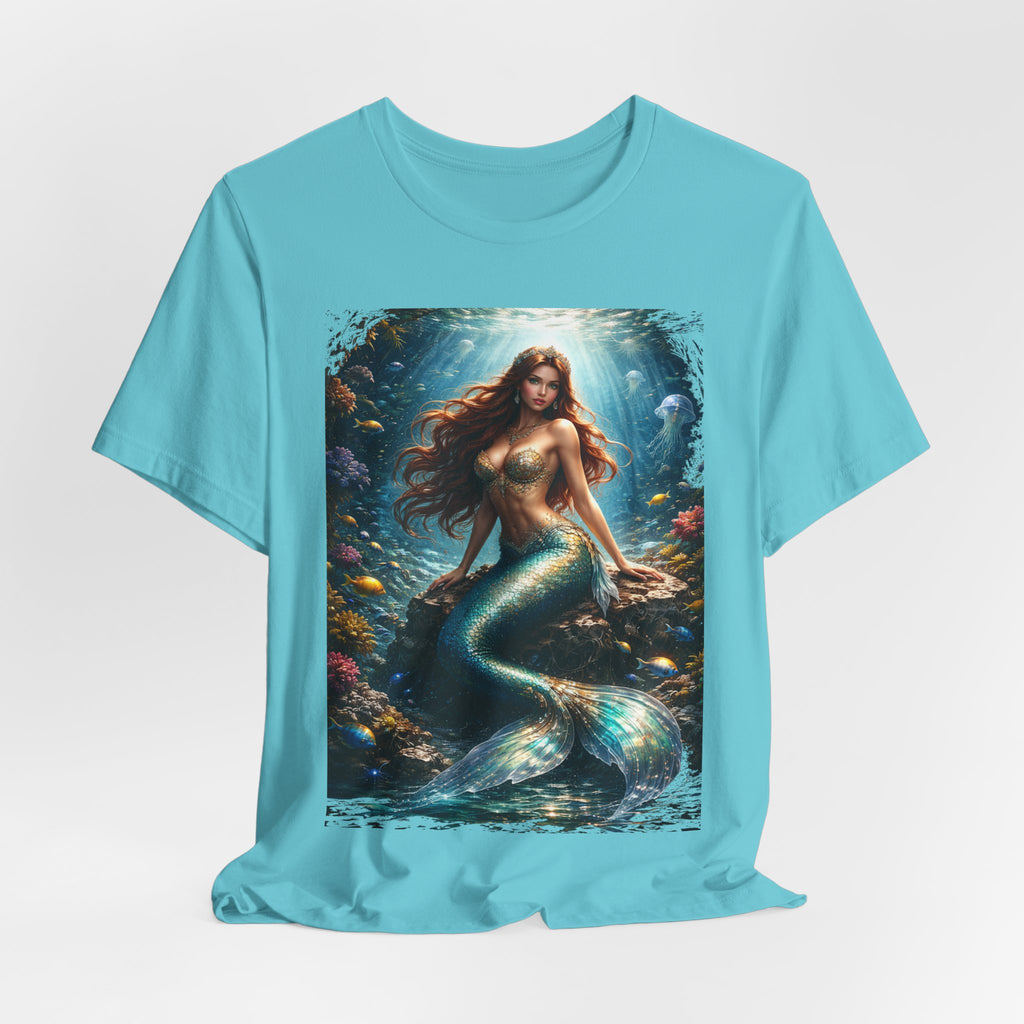 Mermaid Fantasy T-Shirt — Underwater Ocean Siren Graphic Tee