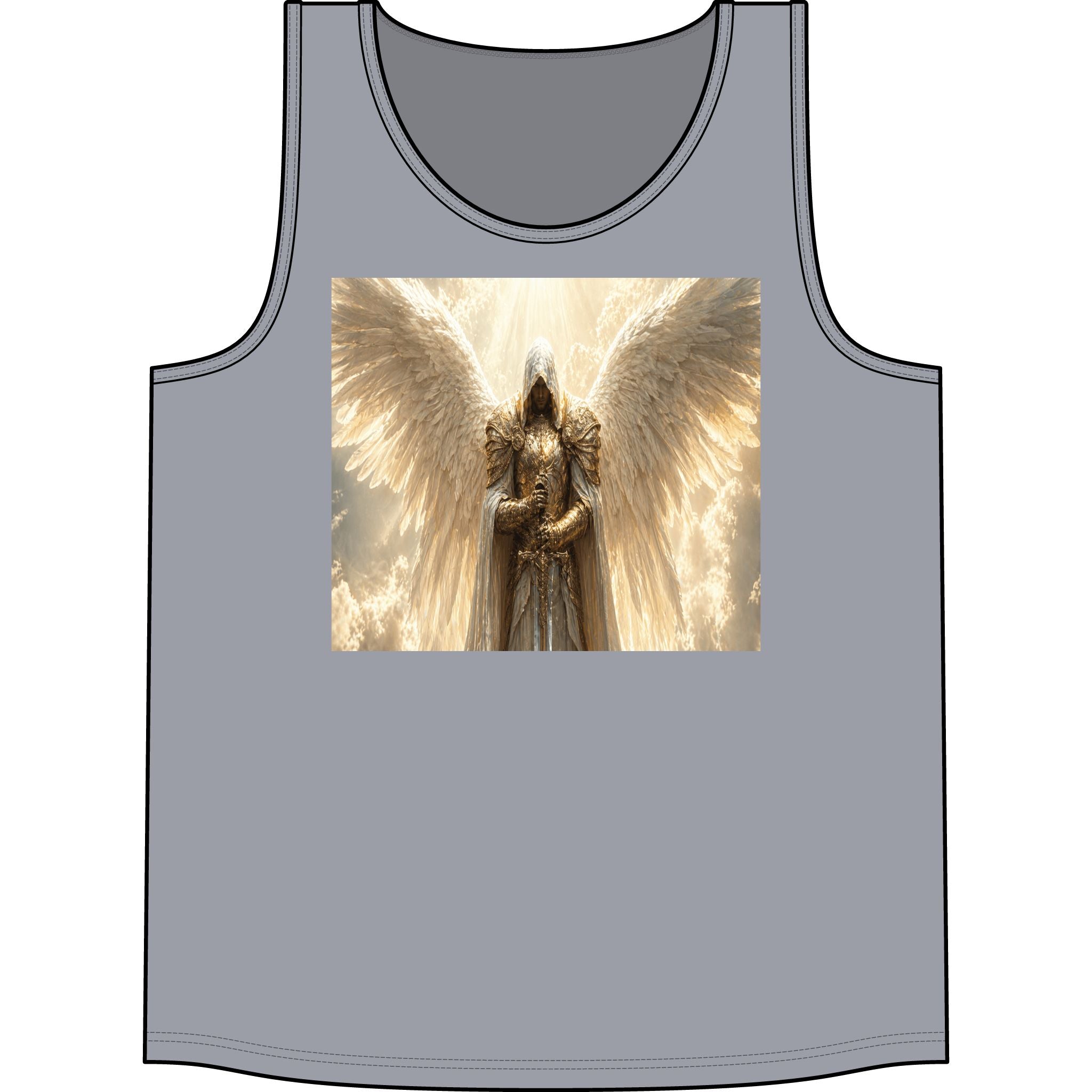 Angel Wings Tank Top – Golden Guardian Concert Graphic Tank