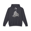The Triple Horn of Odin is Viking Triskelion Hoodie — Celtic Knot Norse Symbol Pullover