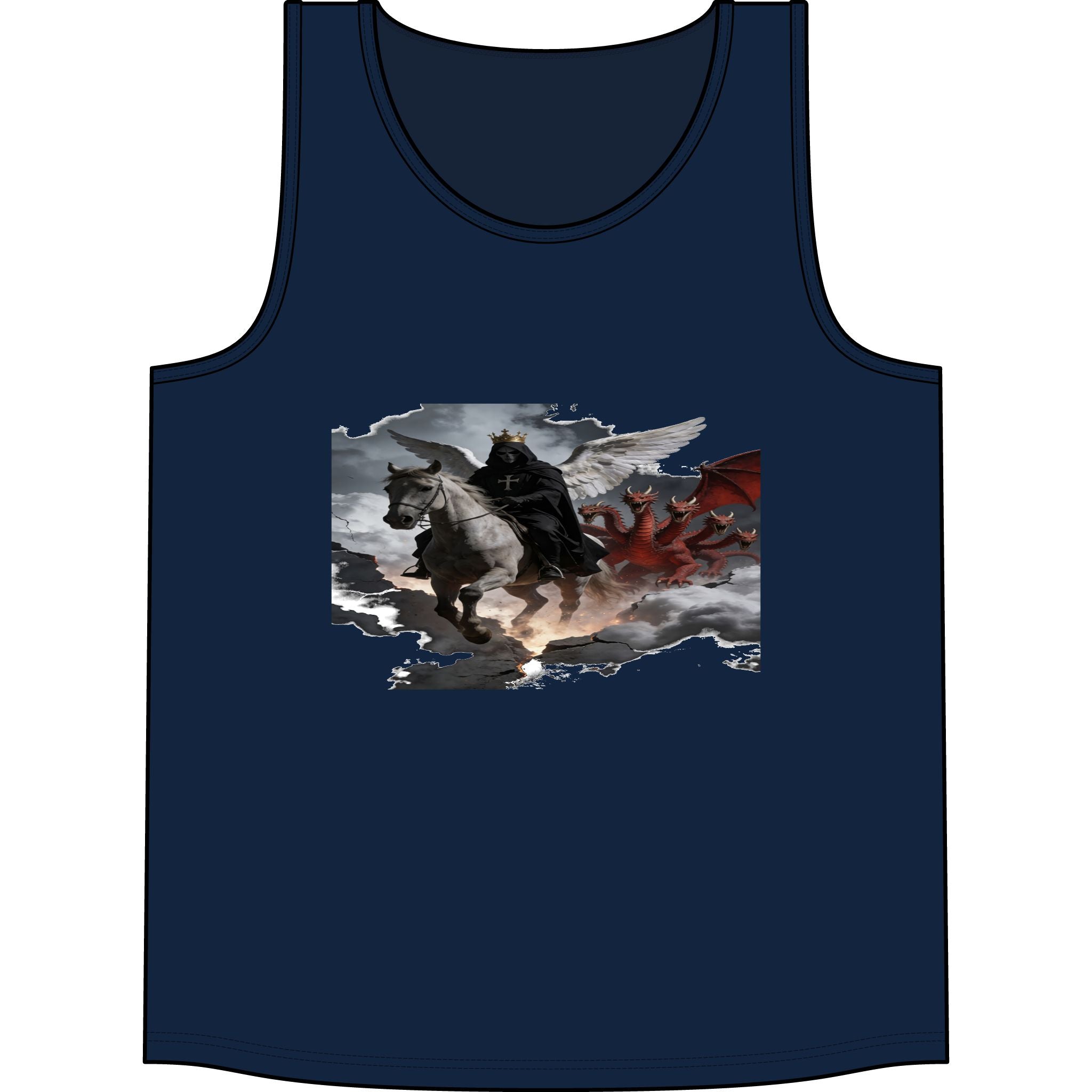 Apocalyptic End of times Tank Top — Dark Horseman