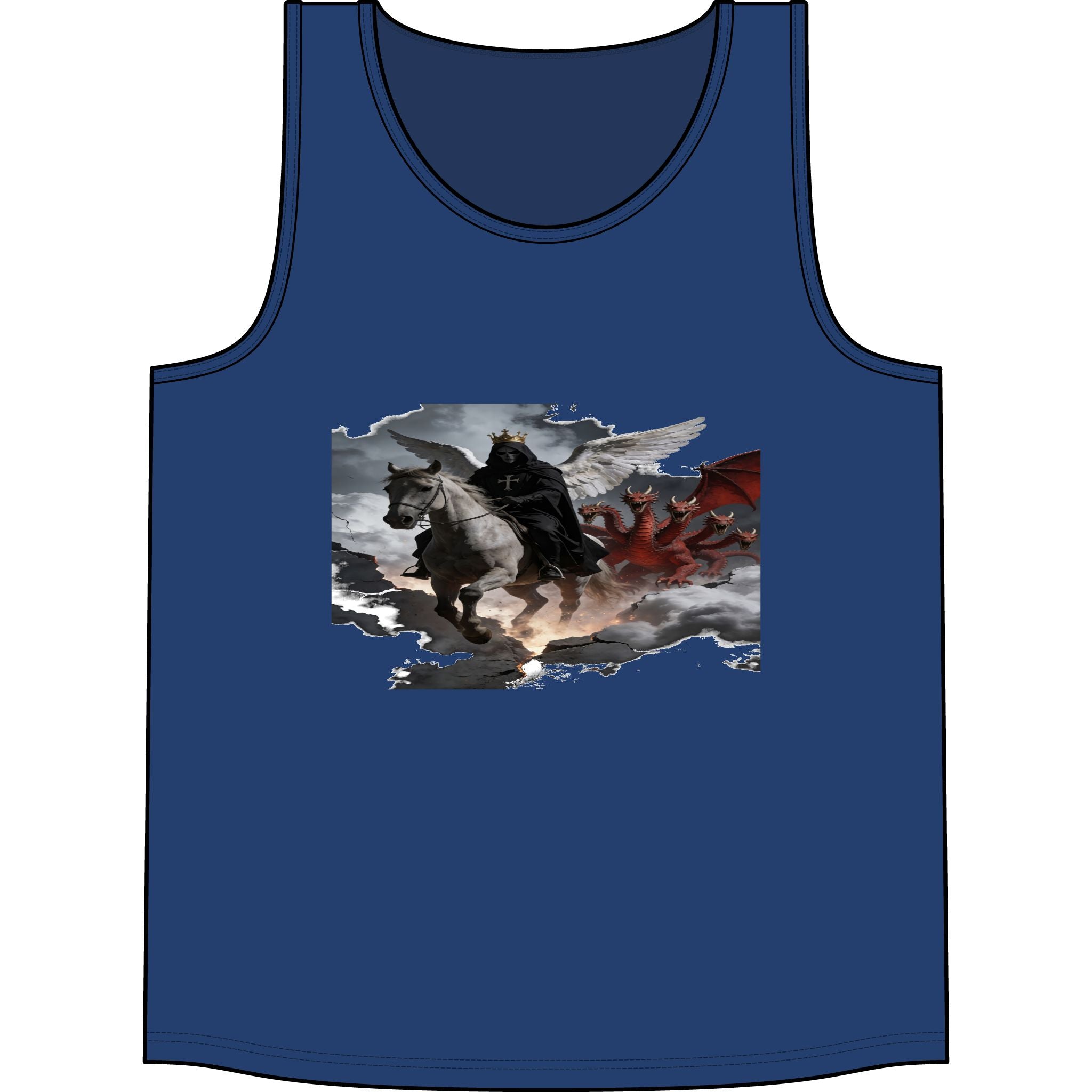Apocalyptic End of times Tank Top — Dark Horseman