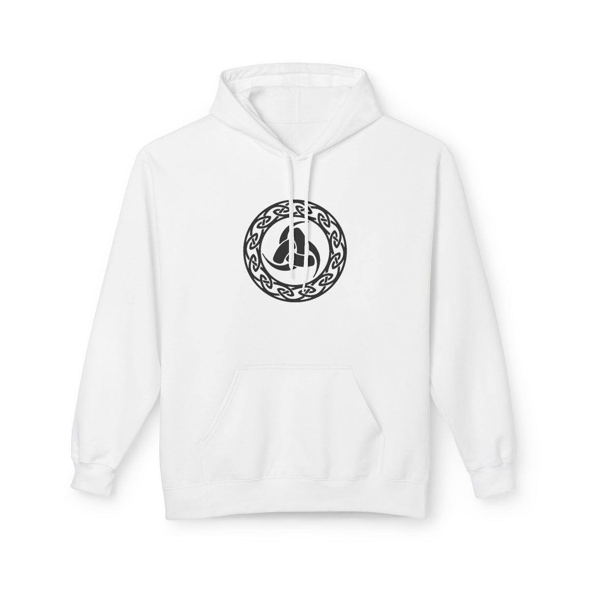 Viking Helm Knot Hoodie — Norse Valknut Symbol -The Triple Horn of Odin – The Horn Triskelion