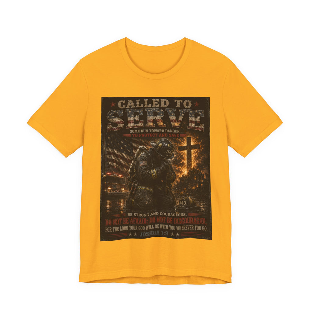 Called to Serve Graphic Tee — Military Christian Prayer T-Shirt