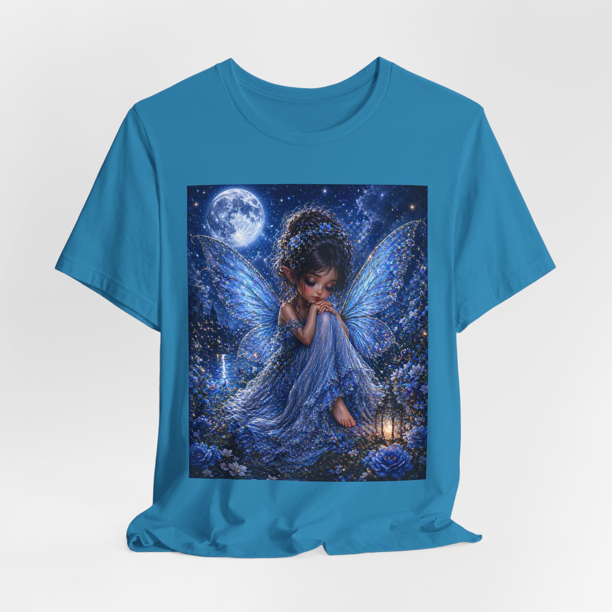 Blue Moon Fairy T-Shirt — Nighttime Fantasy Angel Tee