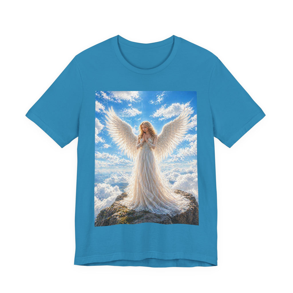 Angel Wings T-Shirt — Serene Guardian Angel Graphic Tee