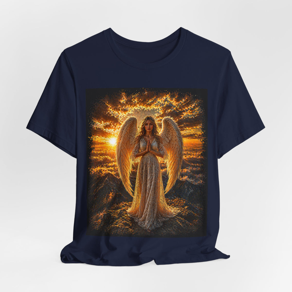 Angel Wings T‑Shirt — Heavenly Guardian Graphic Tee