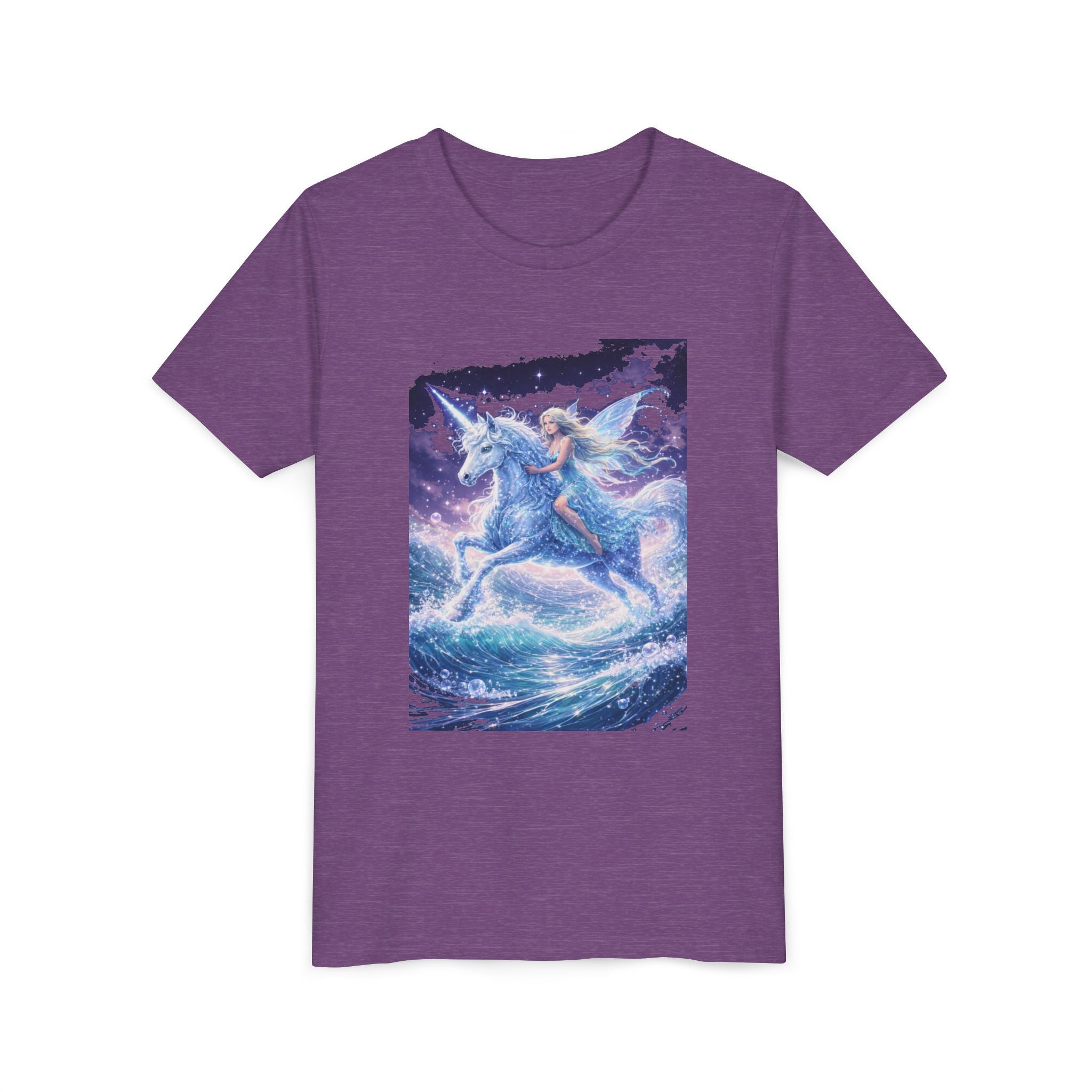 Youth Tee — Magical Unicorn Rider Fantasy Shirt