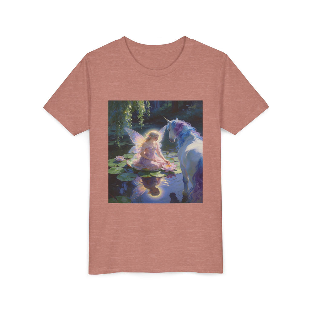 Youth Tee — Fairy and Unicorn Magic Print