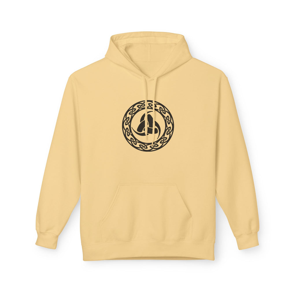 Viking Helm Knot Hoodie — Norse Valknut Symbol -The Triple Horn of Odin – The Horn Triskelion