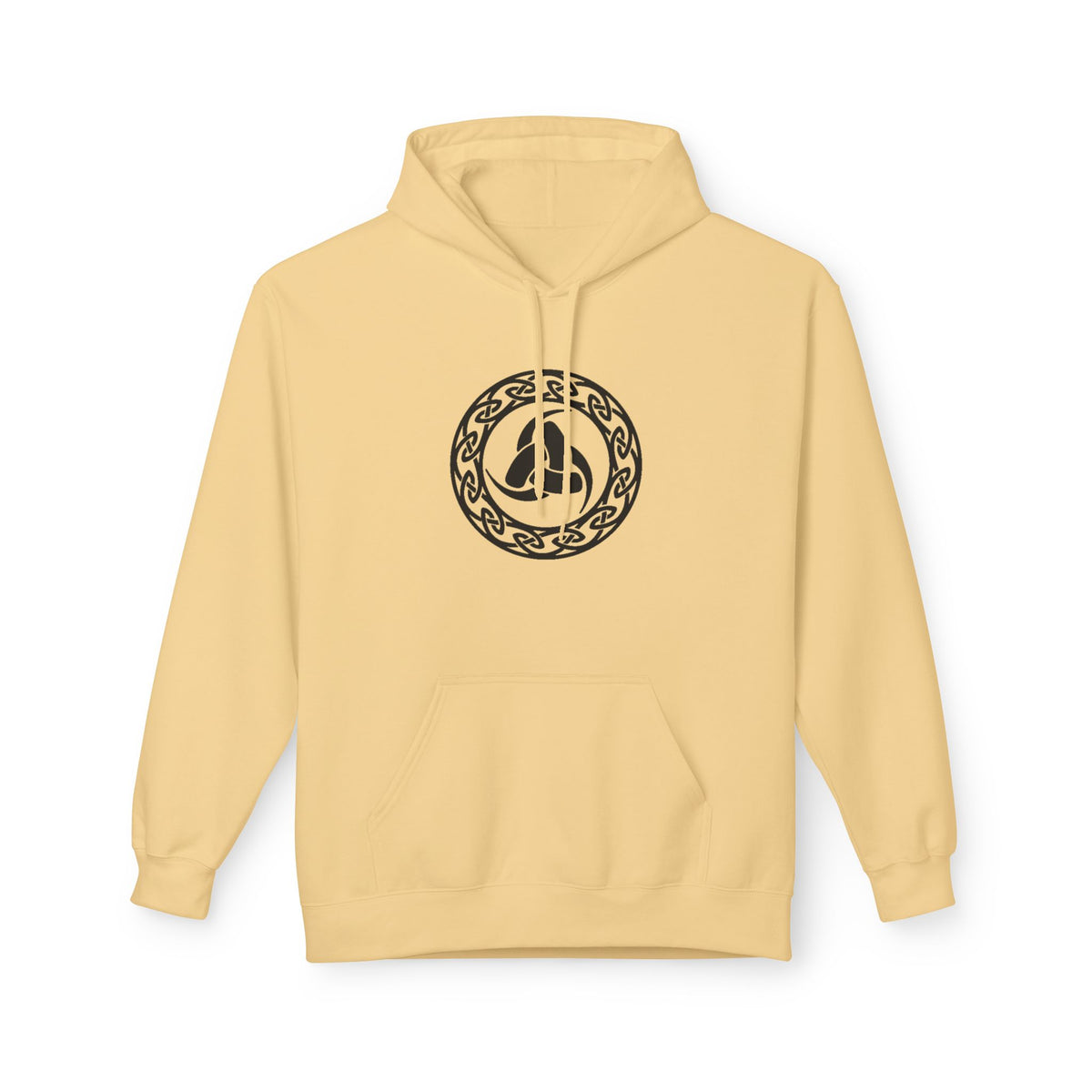 Viking Helm Knot Hoodie — Norse Valknut Symbol -The Triple Horn of Odin – The Horn Triskelion