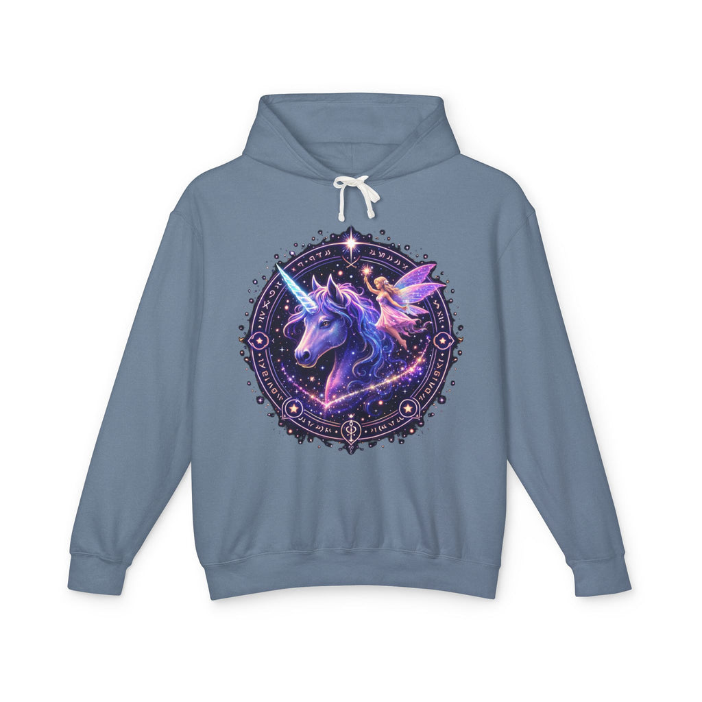 Unicorn Mandala Hoodie — Magical Celestial Unicorn Graphic Sweatshirt