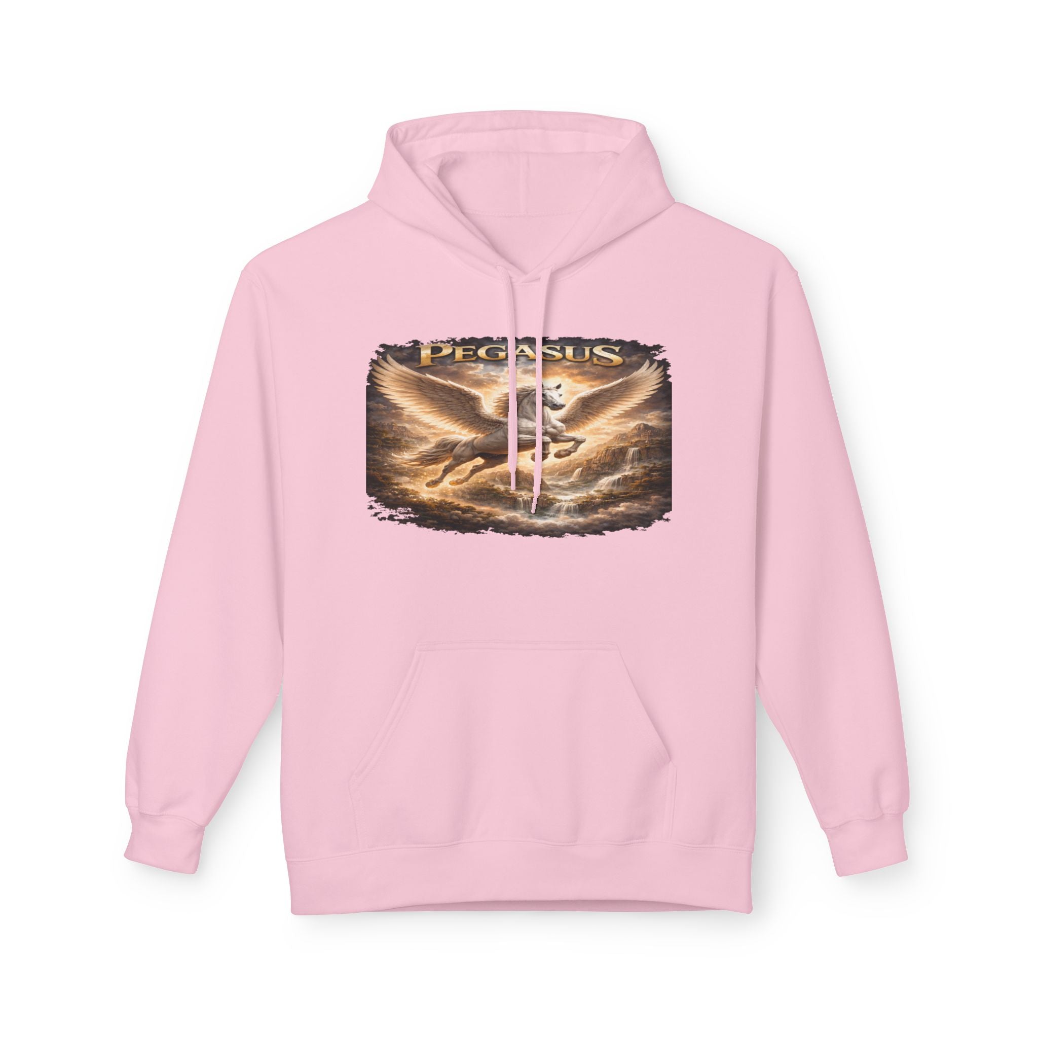Pegasus Mythic Hoodie — Vintage Flying Horse Graphic