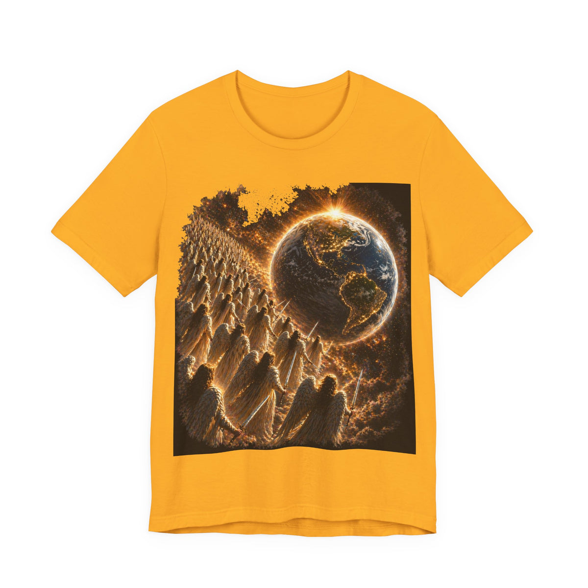 Angles coming back to Earth  Graphic Tee — To fight evil at the end of times!
