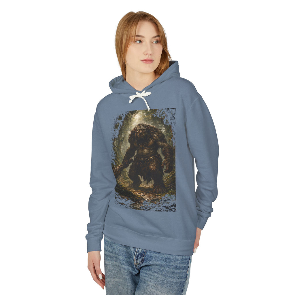 Cryptid Monster Hoodie – Vintage Forest Troll Graphic Sweatshirt