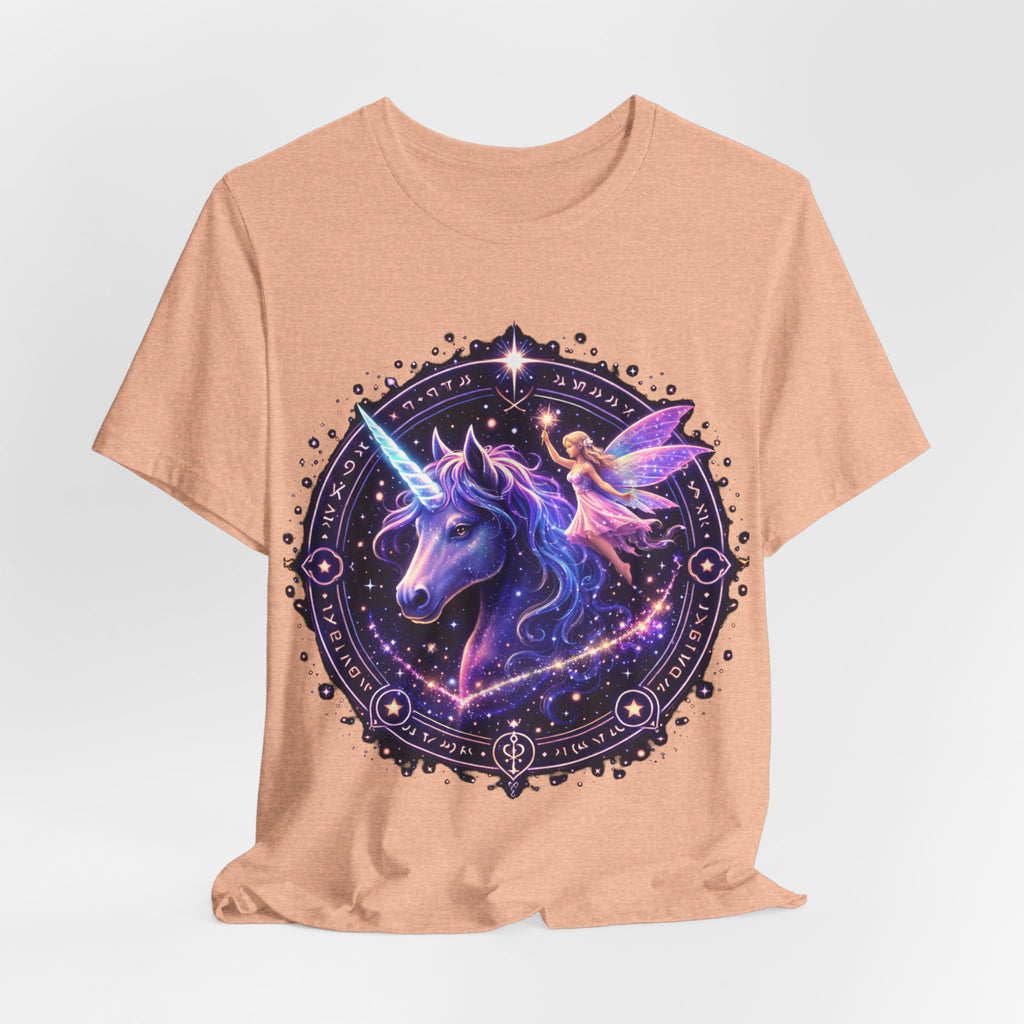 Unicorn & Fairy Galaxy Tee — Magical Fantasy Graphic T-Shirt