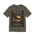 Faith Gives Us Wings Eagle T-Shirt — Biblical Isaiah 40:31 Inspirational Tee