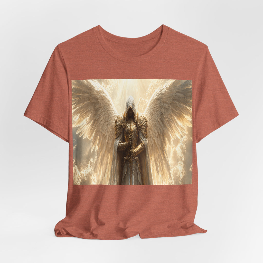 Guardian Angel Graphic Tee — Golden Archangel Design