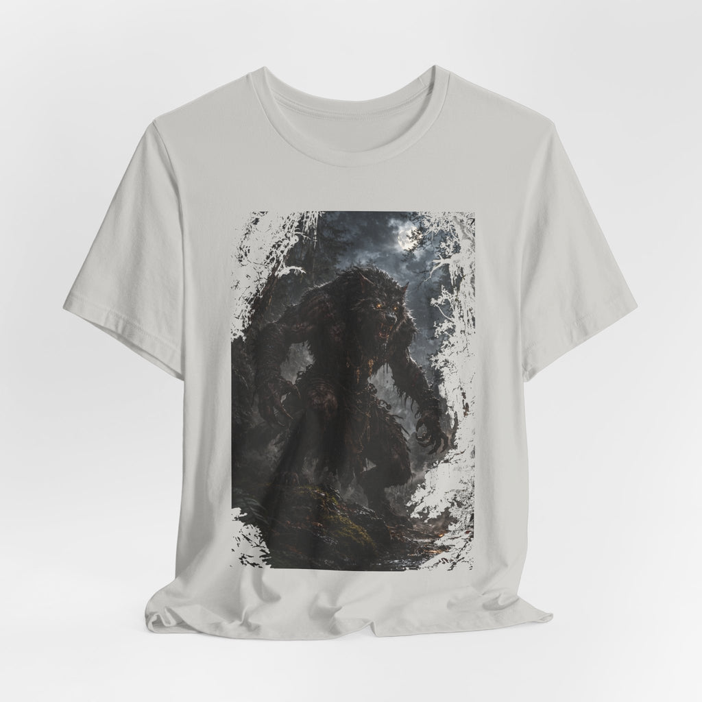 Were wolf in Dark Forest -A Mythocal Monster from the past! Graphic Tee