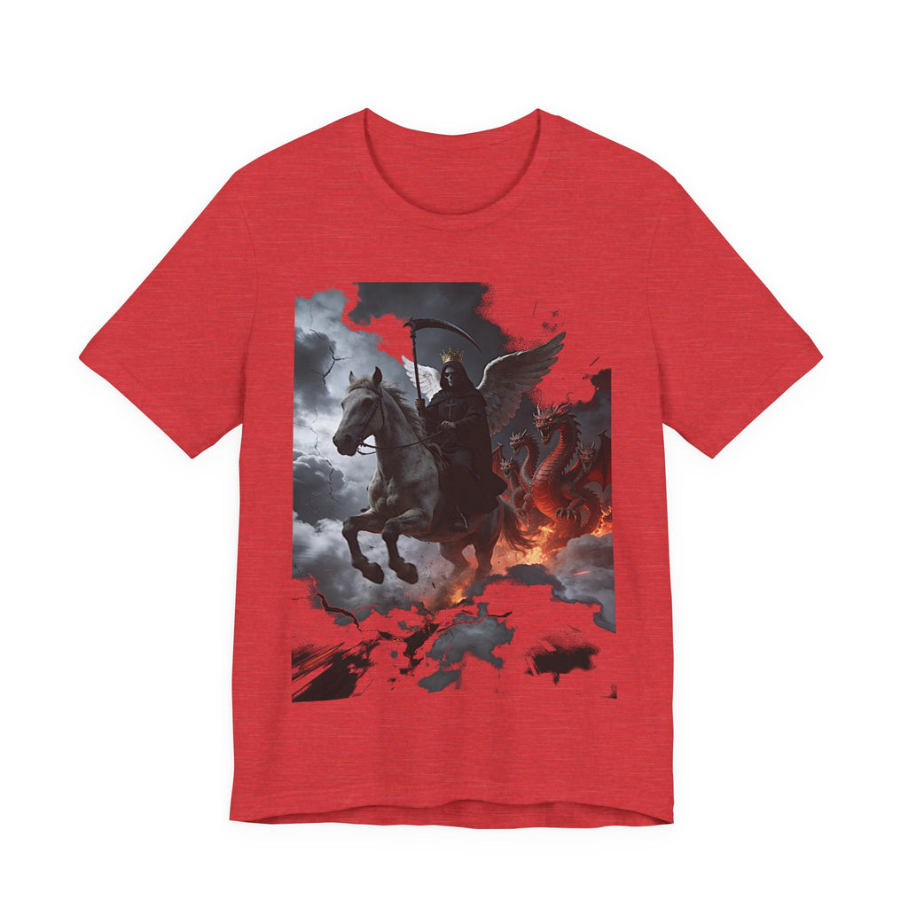 The Pale horse from Revelation 6:7-8-End of Times- Graphic T-Shirt