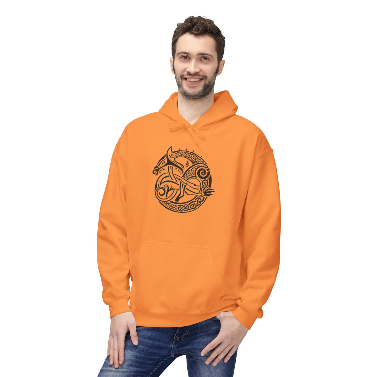 The Wolf – A Symbol of Power, Destruction, and Loyalty-Hoodie