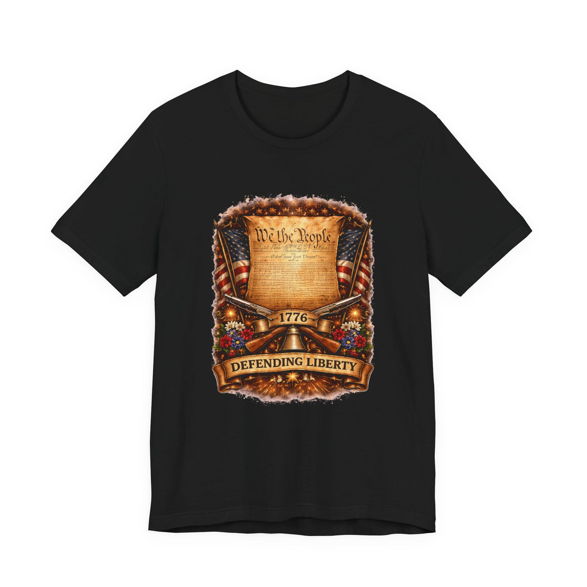 Patriotic "We the People" T-Shirt — Defending Liberty 1776 Tee