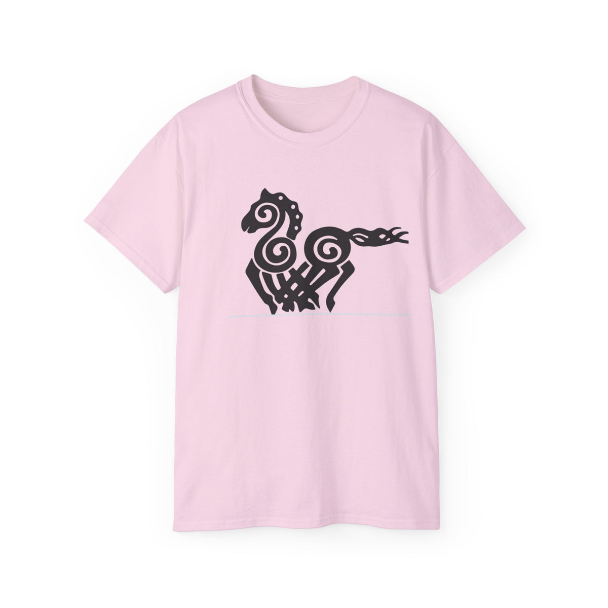 Sleipnir – Odin’s Eight-Legged Horse — Norse Mythic Stallion CottonT-Shirt