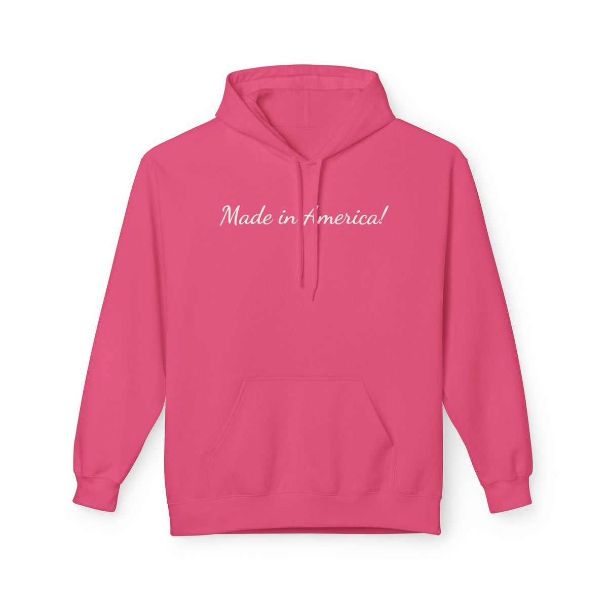 Made in America-Classic White Hoodie