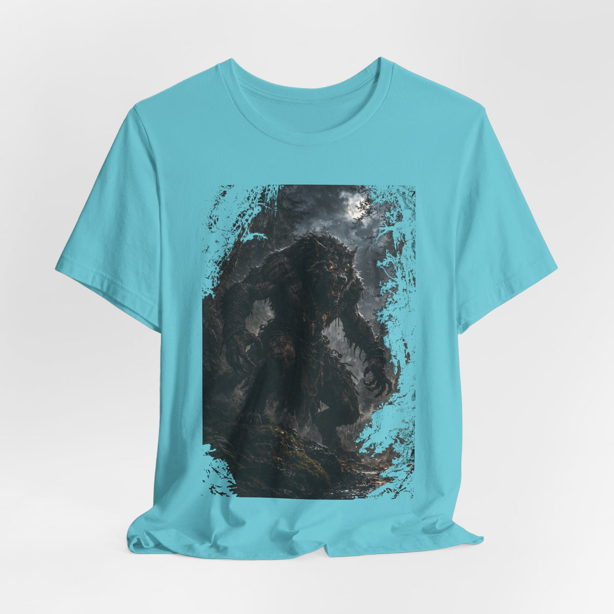 Were wolf in Dark Forest -A Mythocal Monster from the past! Graphic Tee