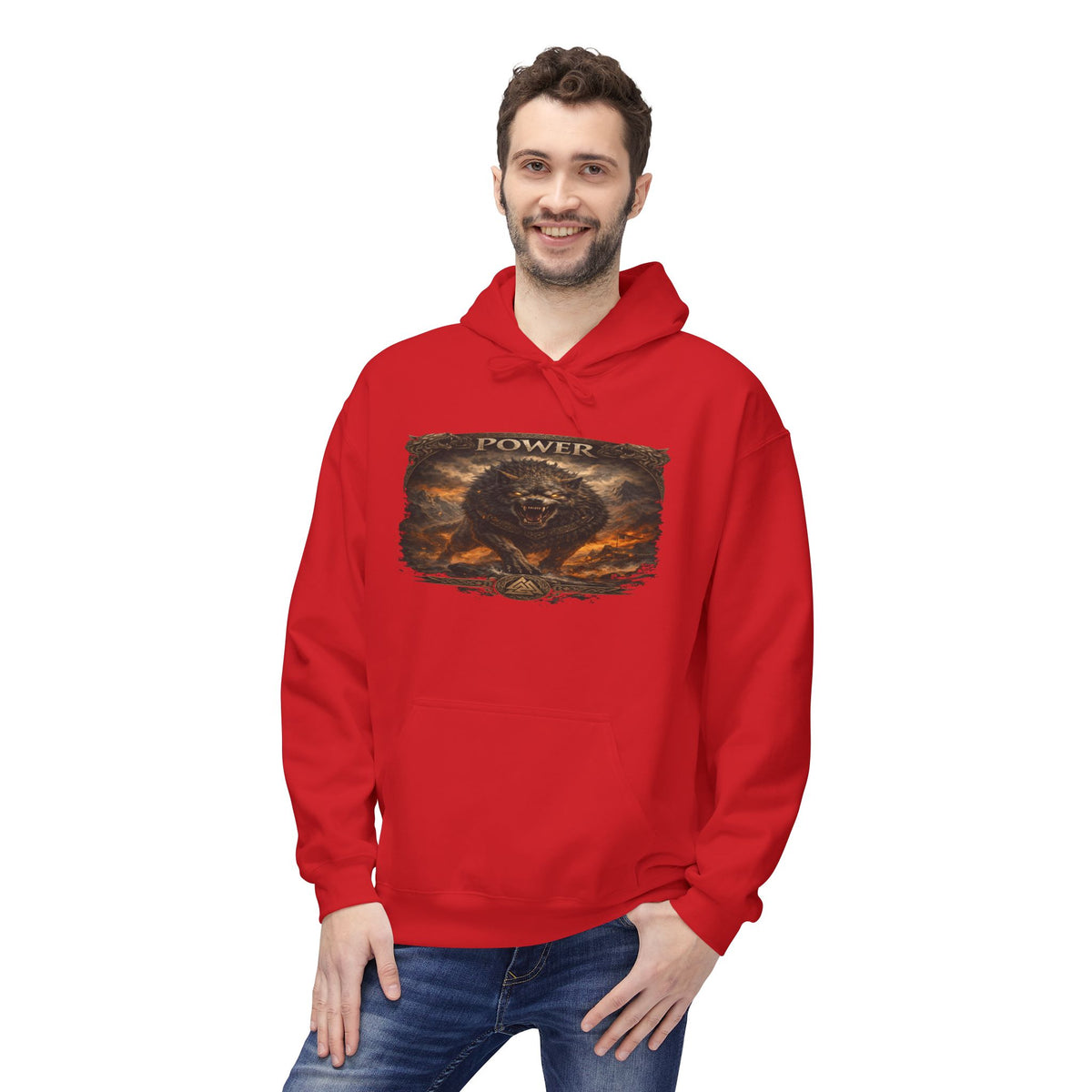 Fenrir is undoubtedly the strongest and most powerful wolf of all -Hoodie – Adventure Outdoors Pullover