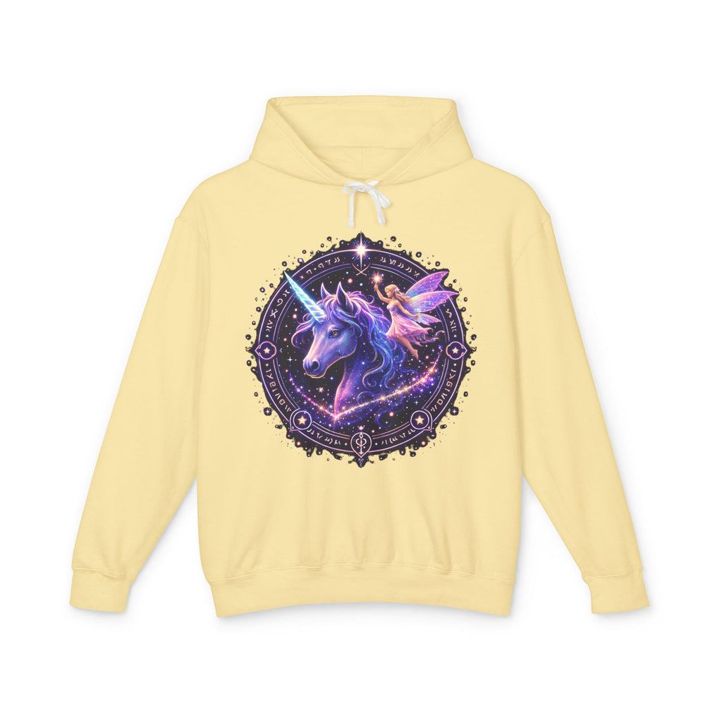 Unicorn Mandala Hoodie — Magical Celestial Unicorn Graphic Sweatshirt
