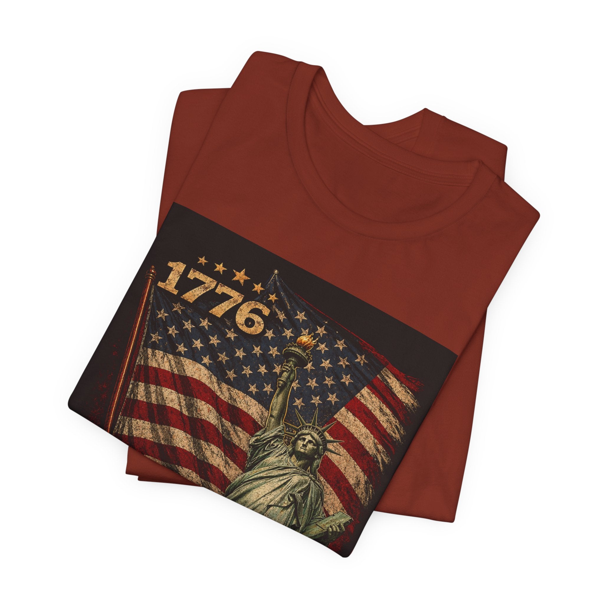 250 Years of Freedom Tee — 1776 Forever Free Statue of Liberty American Flag Shirt