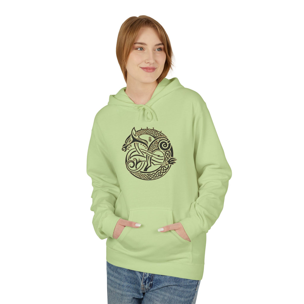 The Wolf – A Symbol of Power, Destruction, and Loyalty-Hoodie