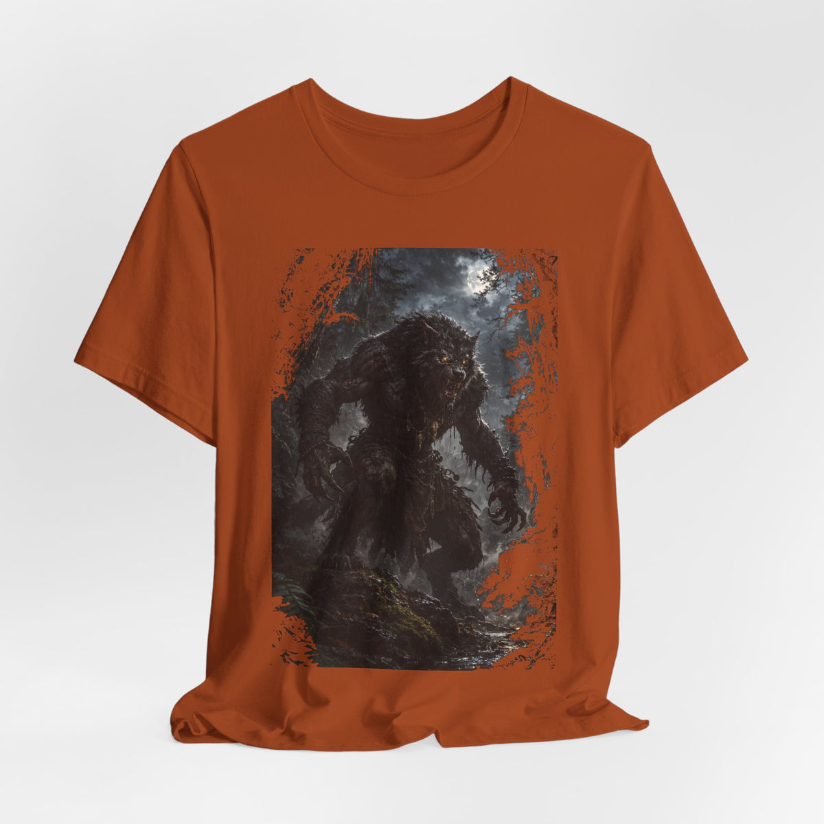 Were wolf in Dark Forest -A Mythocal Monster from the past! Graphic Tee