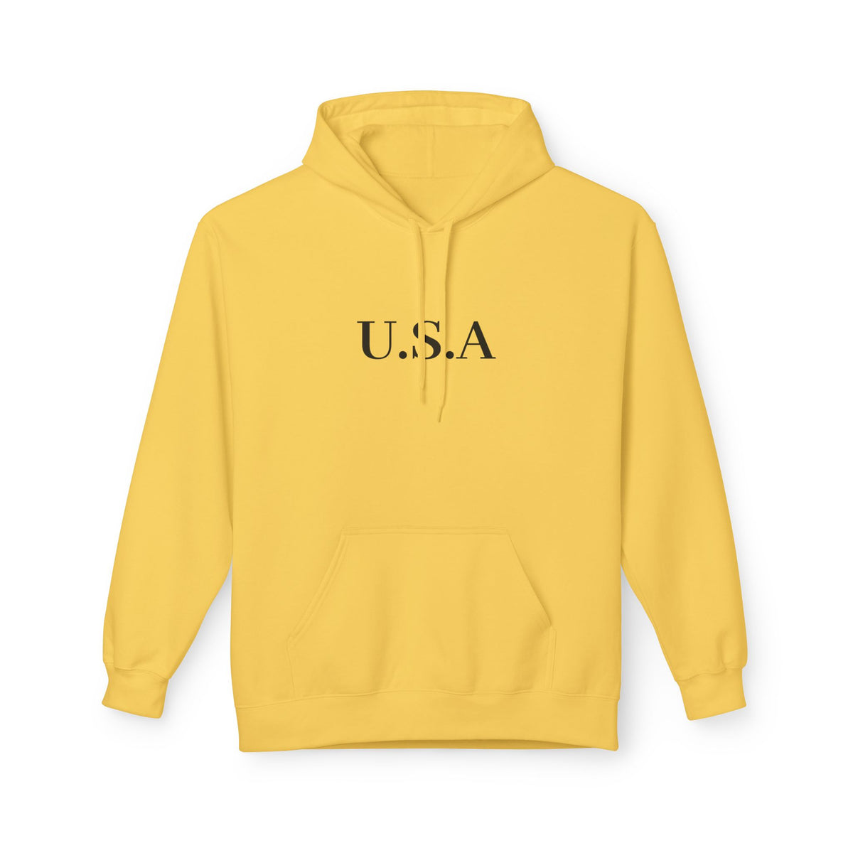 USA Minimalist Hoodie - Classic Patriotic Pullover