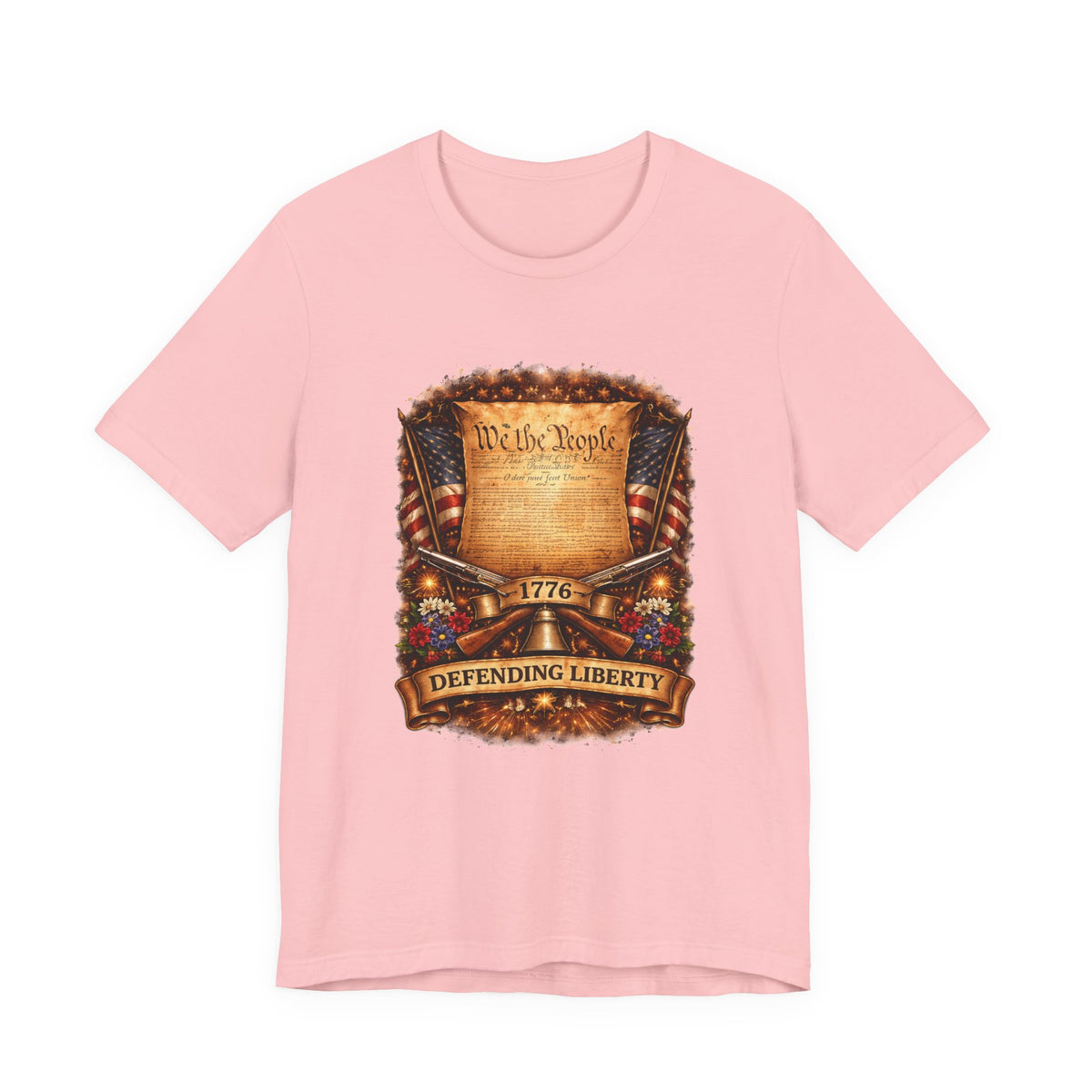 Patriotic "We the People" T-Shirt — Defending Liberty 1776 Tee