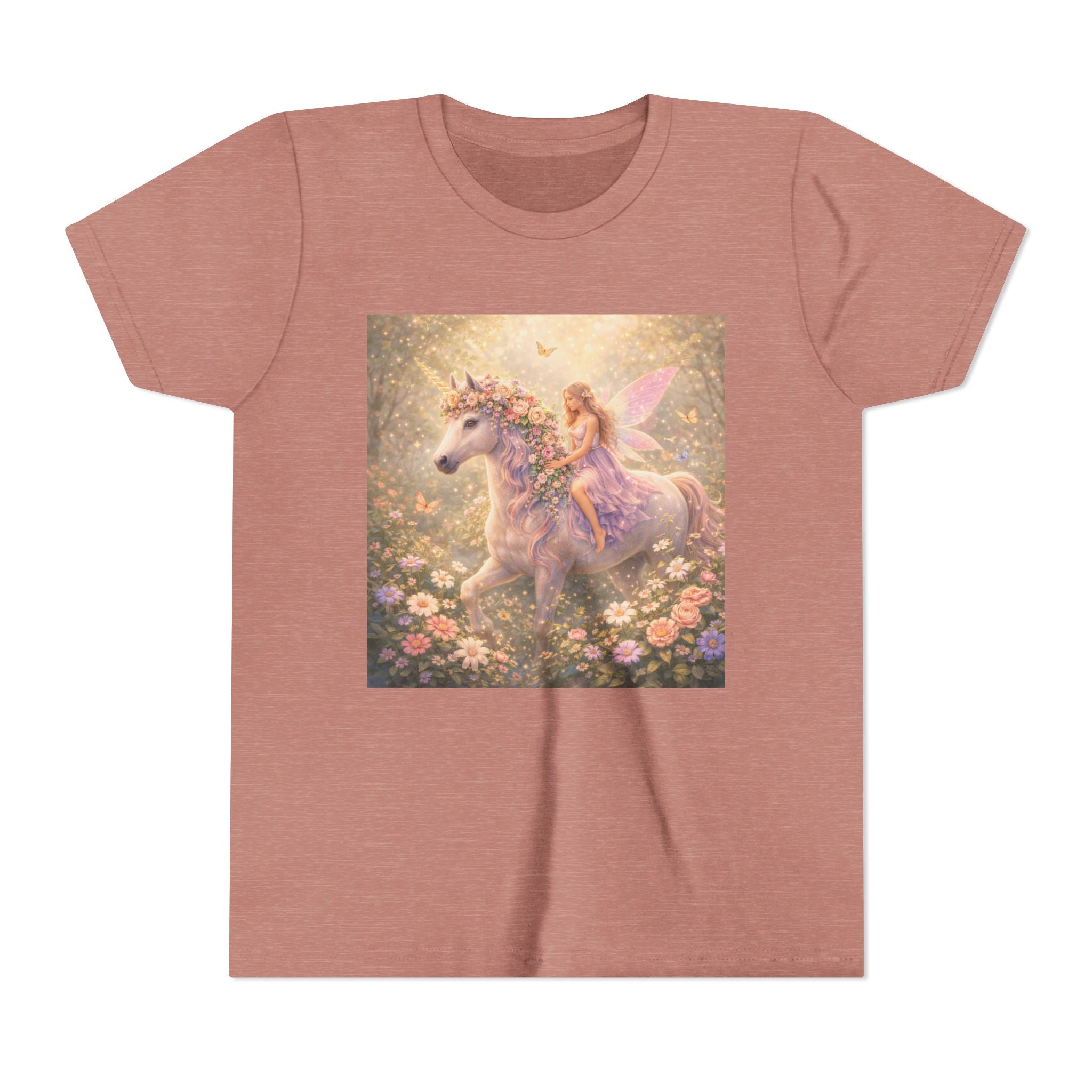 Youth Tee — Magical Unicorn Fairy Ride Kids T‑Shirt