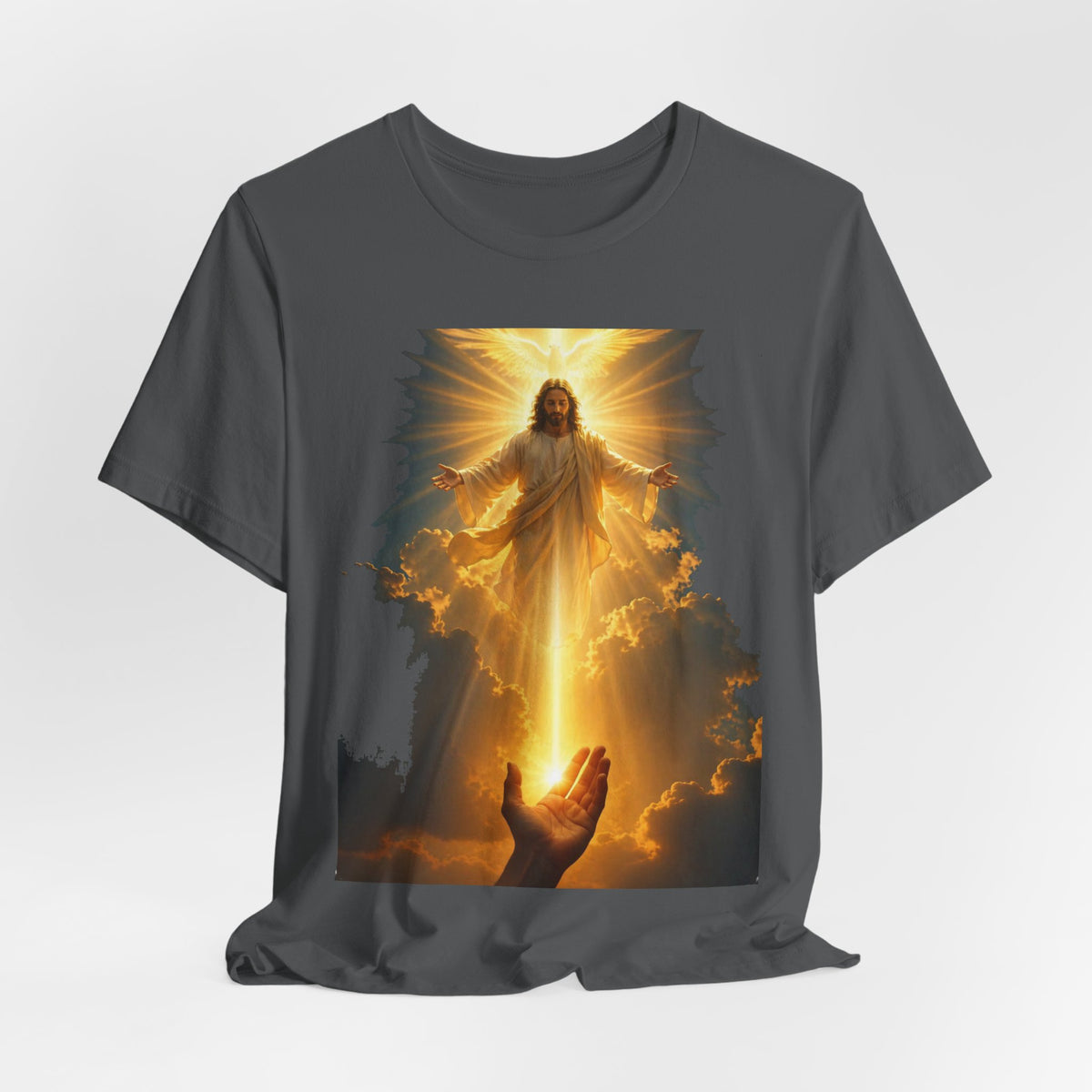 Jesus Ascension T-Shirt — Radiant Savior Graphic Tee