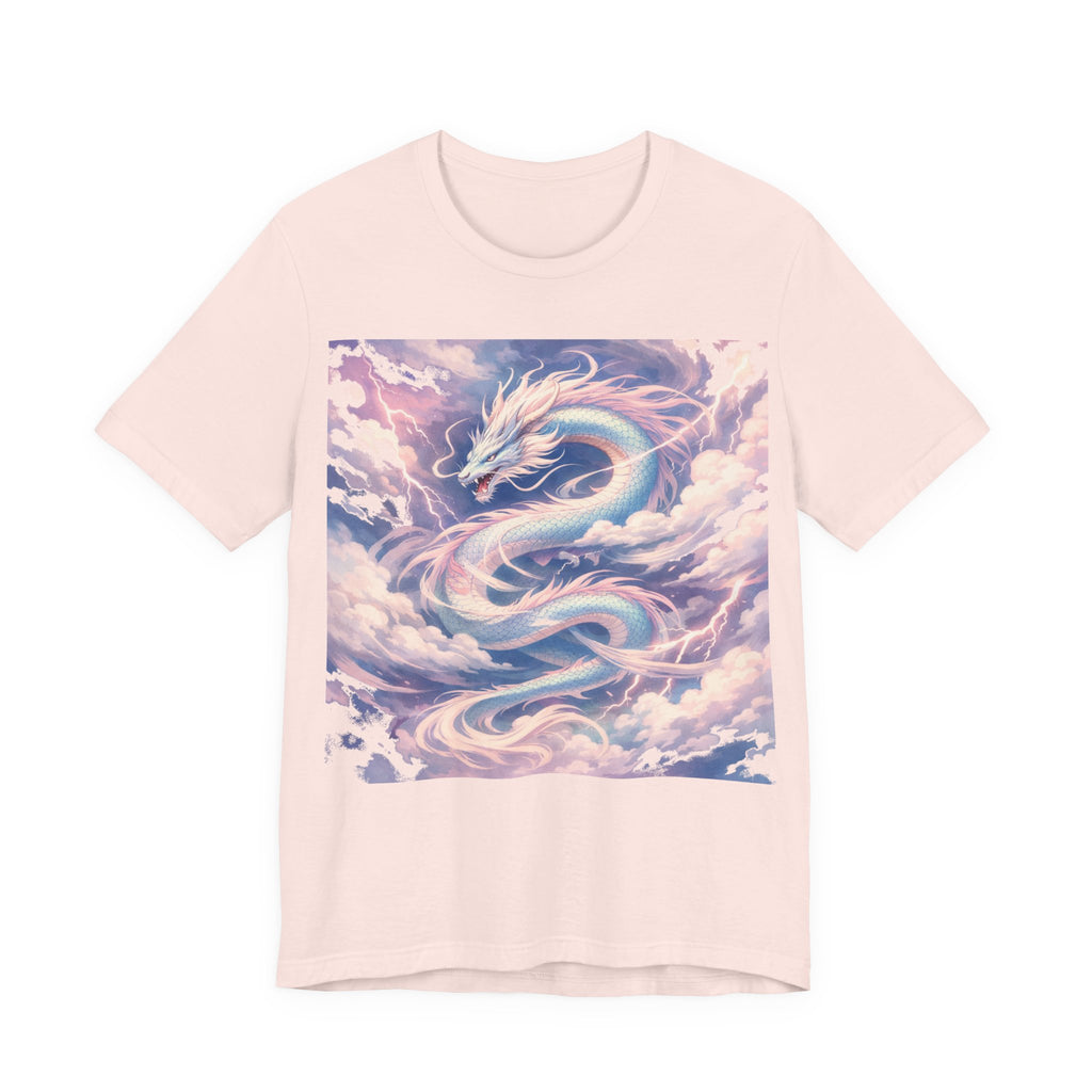 Pastel Sky Dragon T-Shirt — Ethereal Dragon Graphic Tee