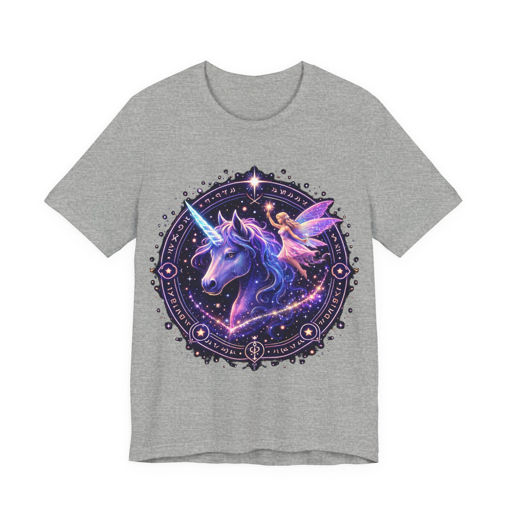 Unicorn & Fairy Galaxy Tee — Magical Fantasy Graphic T-Shirt