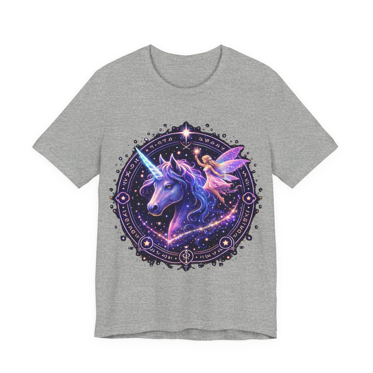 Unicorn & Fairy Galaxy Tee — Magical Fantasy Graphic T-Shirt