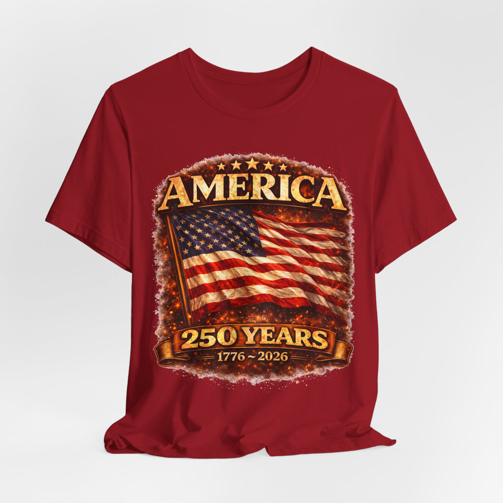 USA 250 years  Short Sleeve Tee